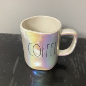 Rae Dunn coffee irredscent